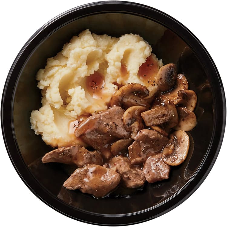 Meal Simple By H-E-B Beef Tenderloin Steak Tips Bowl