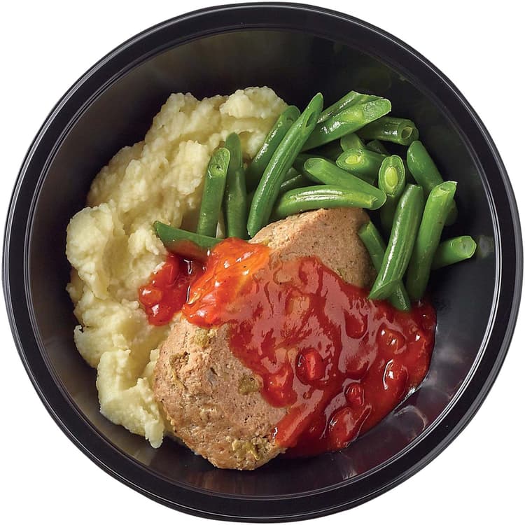 Meal Simple By H-E-B Beef Meatloaf Bowl