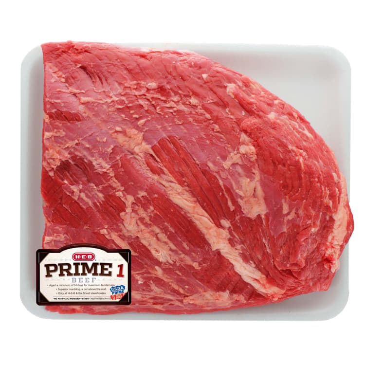 H-E-B Prime 1 Beef Brisket, Market Trimmed, Usda Prime