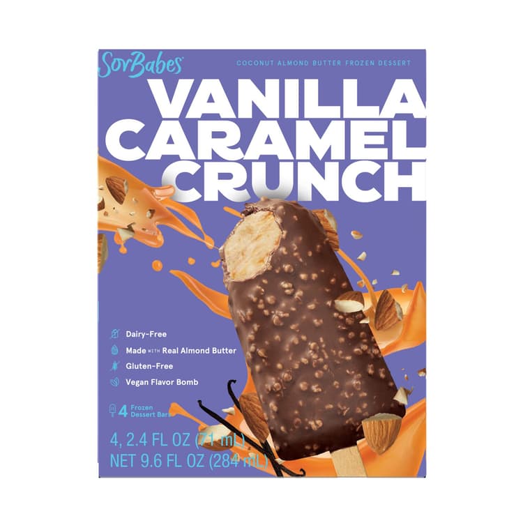 Sorbabes Vanilla Caramel Crunch Coconut Almond Butter  Dessert