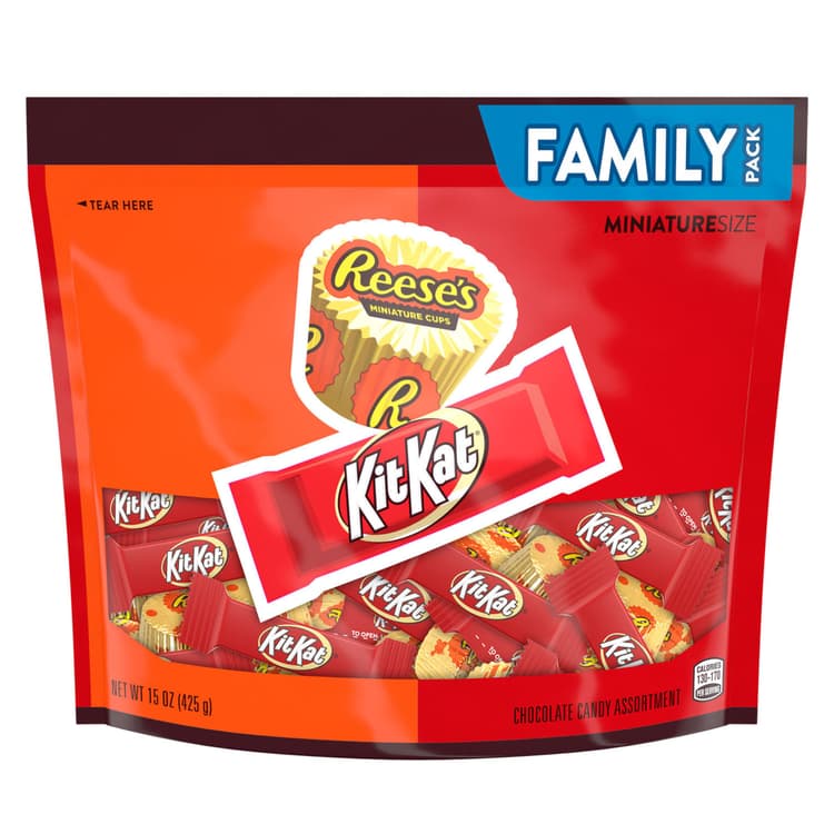 Hershey'S Reese'S & Kit Kat Miniature Size Chocolate, Family