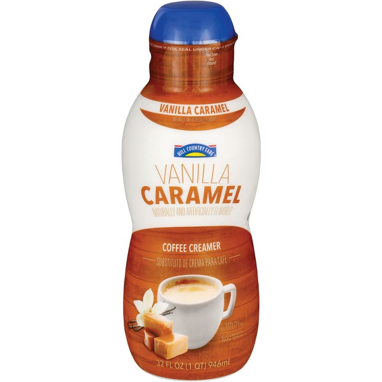 Hill Country Fare Vanilla Caramel Liquid Coffee Creamer