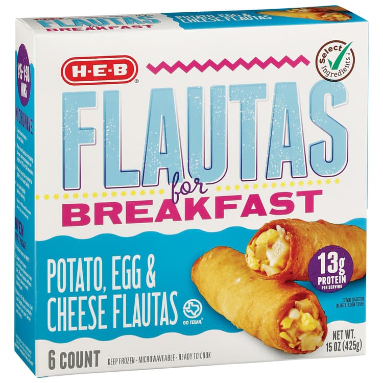 H-E-B  Breakfast Flautas - Potato, Egg & Cheese