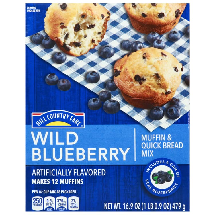 Hill Country Fare Wild Blueberry Muffin & Quick Bread