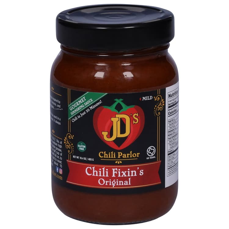 Jd'S Chili Parlor Original Chili Fixin'S