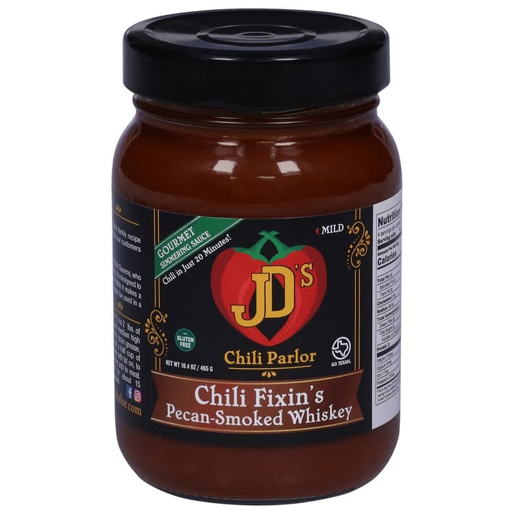 Jd'S Chili Parlor Pecan Smoked Whiskey Chili Fixin'S