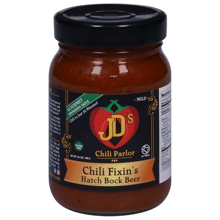 Jd'S Chili Parlor Hatch Bock Beer Chili Fixin'S