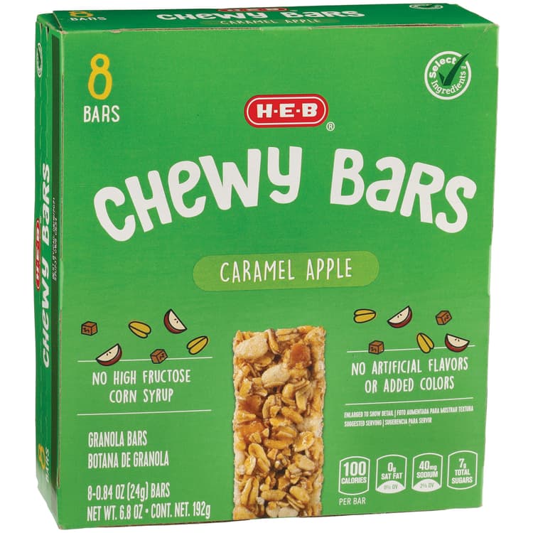 H-E-B Caramel Apple Chewy Bars