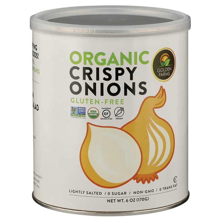 Golden Farms Organic Crispy Onions