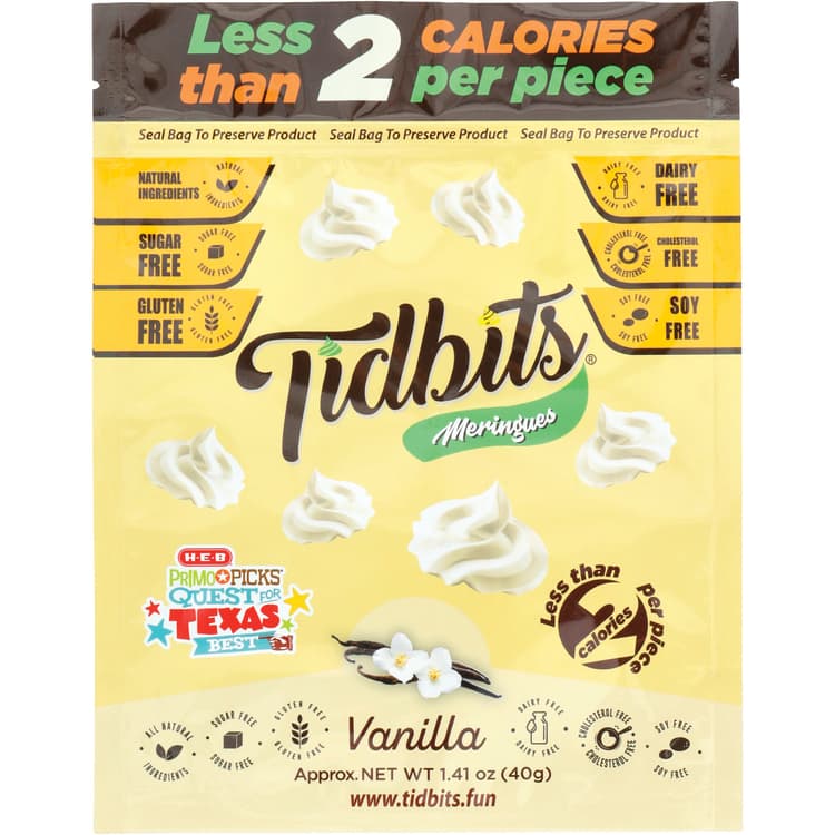 Tidbits Vanilla Meringue Cookies