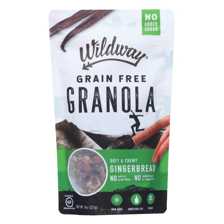Wildway Grain-Free Granola - Gingerbread