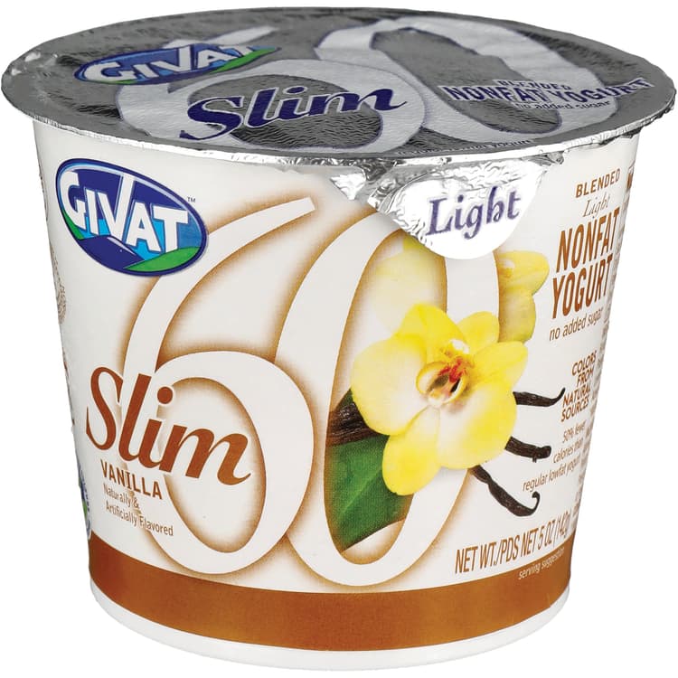 Givat Slim Vanilla Light Non Fat Yogurt