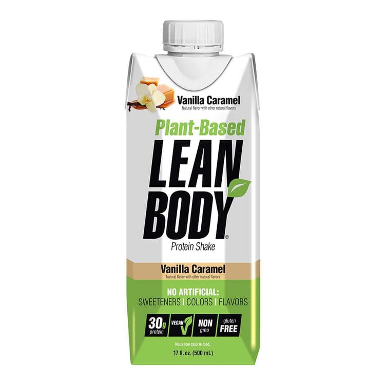 Labrada Lean Body Plant Based Protein Shake Vanilla Caramel