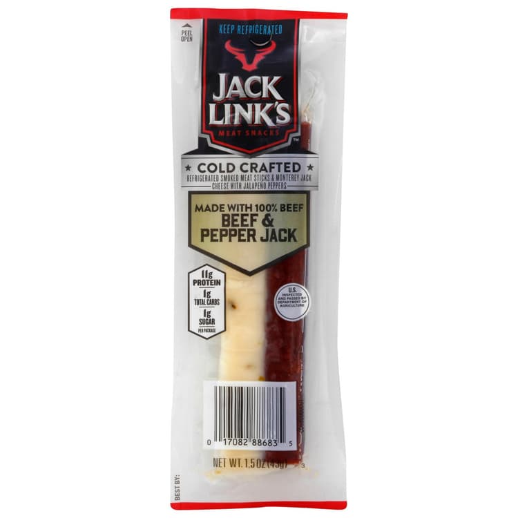 Jack Links Orignal Beef And Pepperjack Cheese