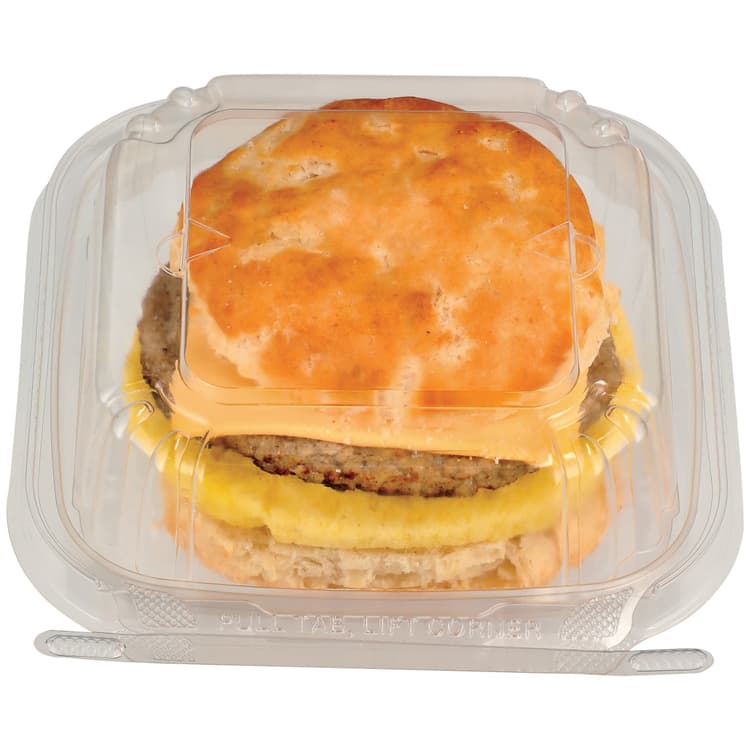 H-E-B Biscuit Sandwich - Sausage Egg & Cheese