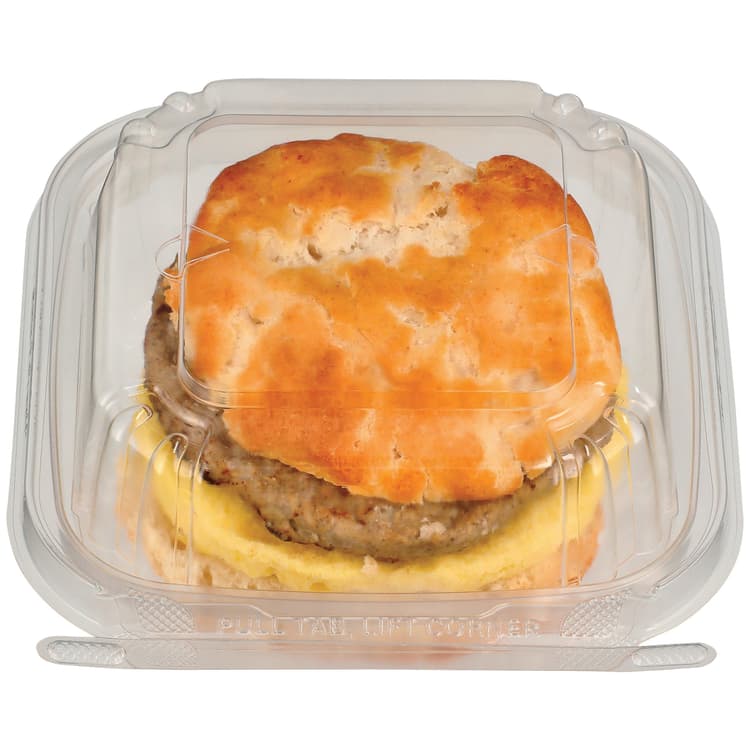 H-E-B Biscuit Sandwich - Sausage And Egg