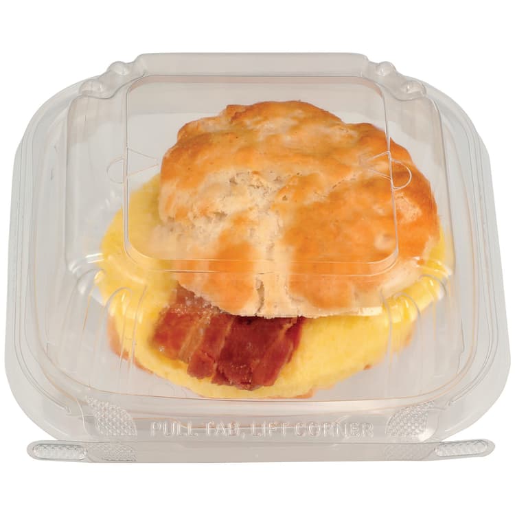 H-E-B Bakery Biscuit Breakfast Sandwich - Bacon & Egg