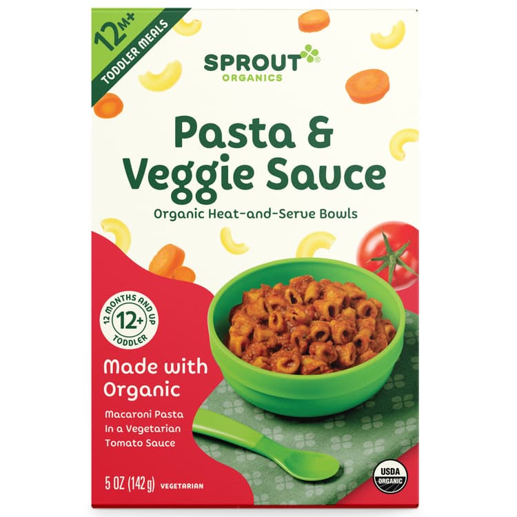Sprout Organics Pasta & Veggie Sauce Bowl