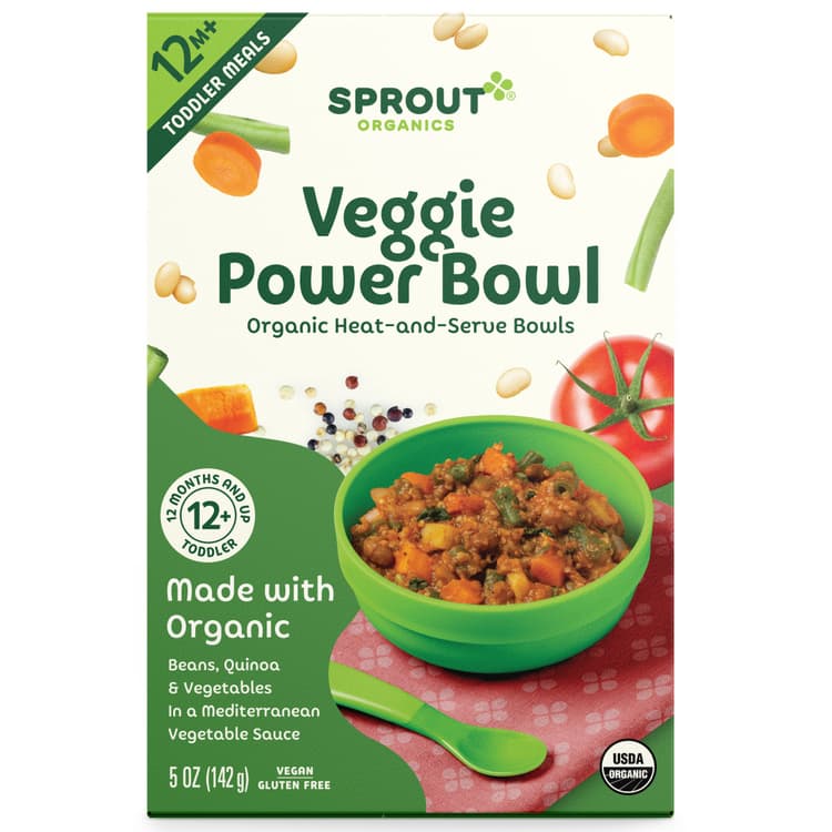 Sprout Toddler Meals Veggie Power Bowl Organic