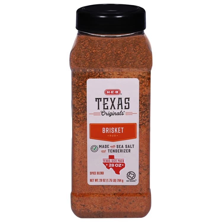 H-E-B Texas Originals Brisket Rub Spice Blend - Texas-Size