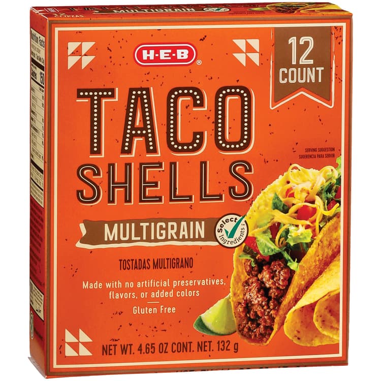H-E-B Multigrain Taco Shells