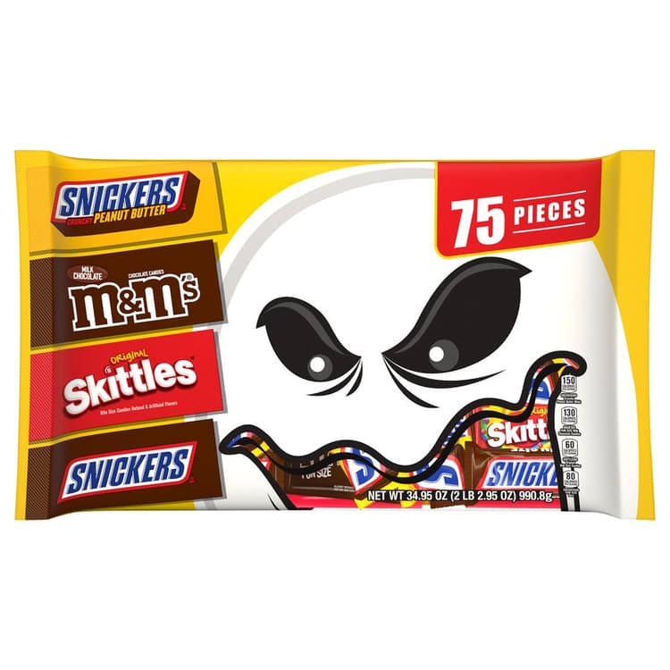 M&M'S, Skittles &Snickers Assorted Fun Size Halloween Candy