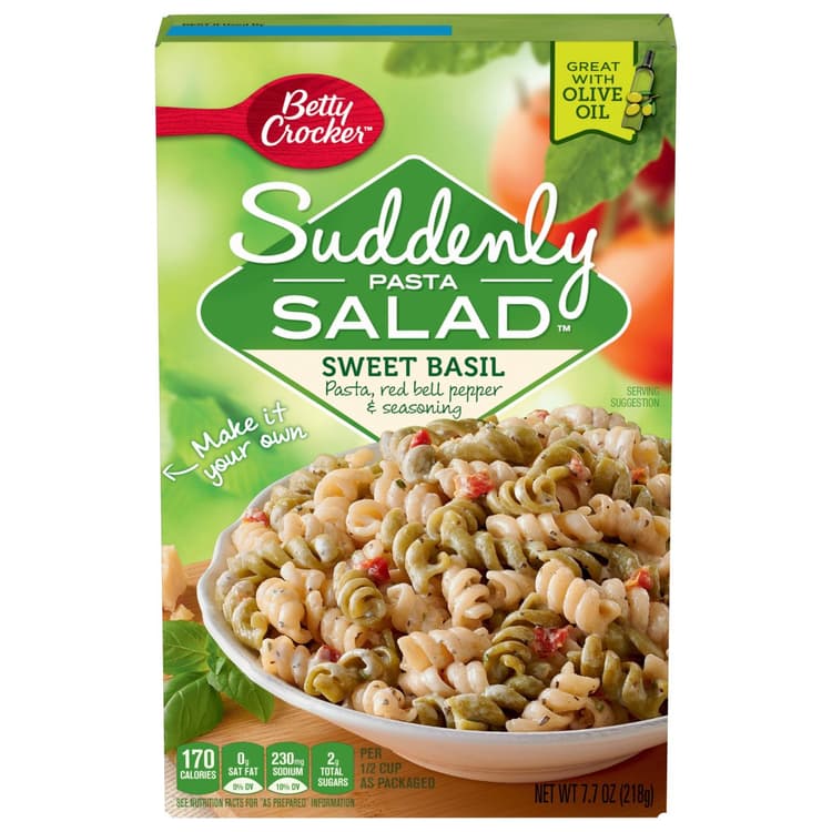 Betty Crocker Suddenly! Sweet Basil Pasta Salad