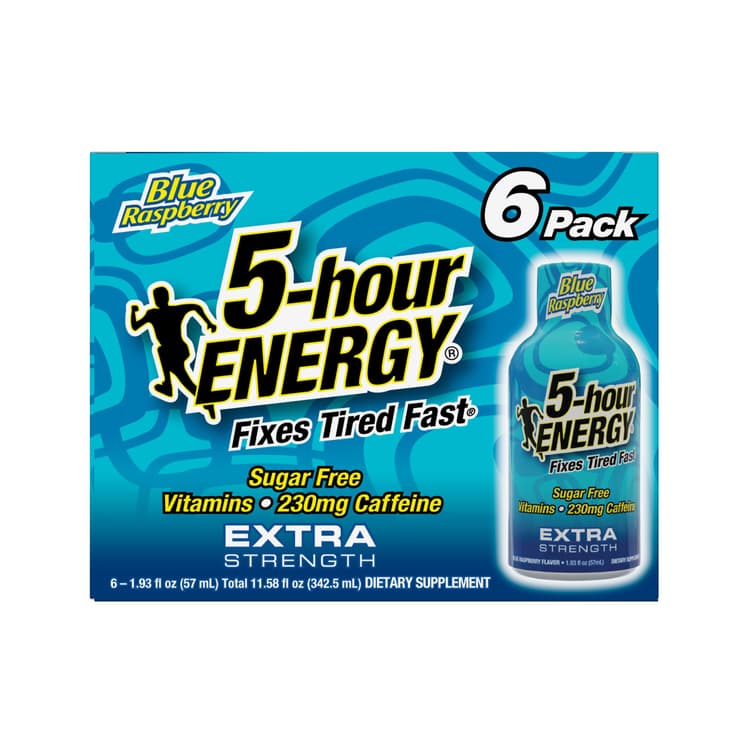 5-Hour Energy Extra Strength Blue Raspberry