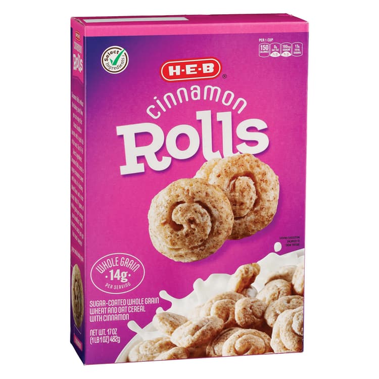 H-E-B Cinnamon Rolls Cereal