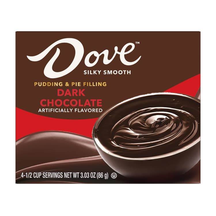 Dove Dark Chocolate Instant Pudding