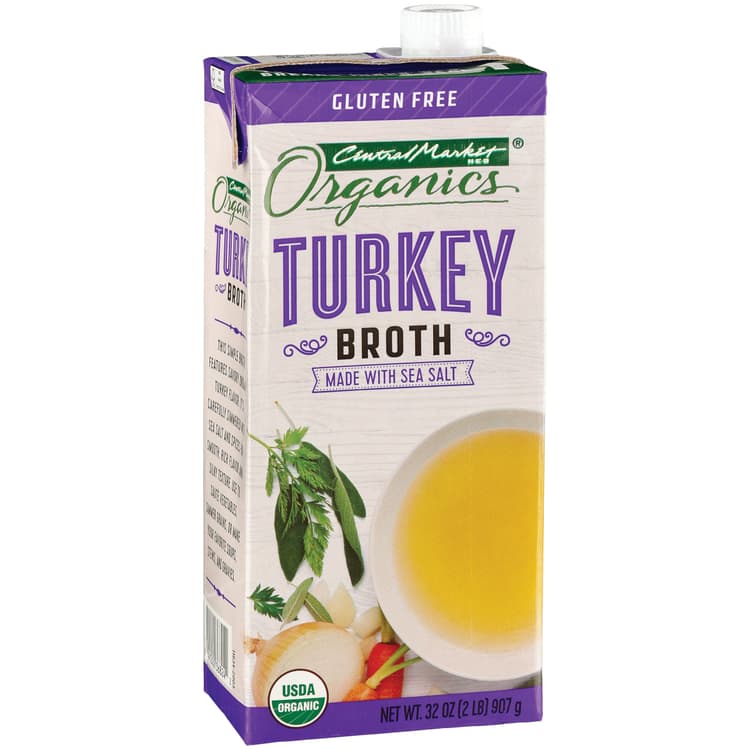 Central Market Organics Turkey Broth