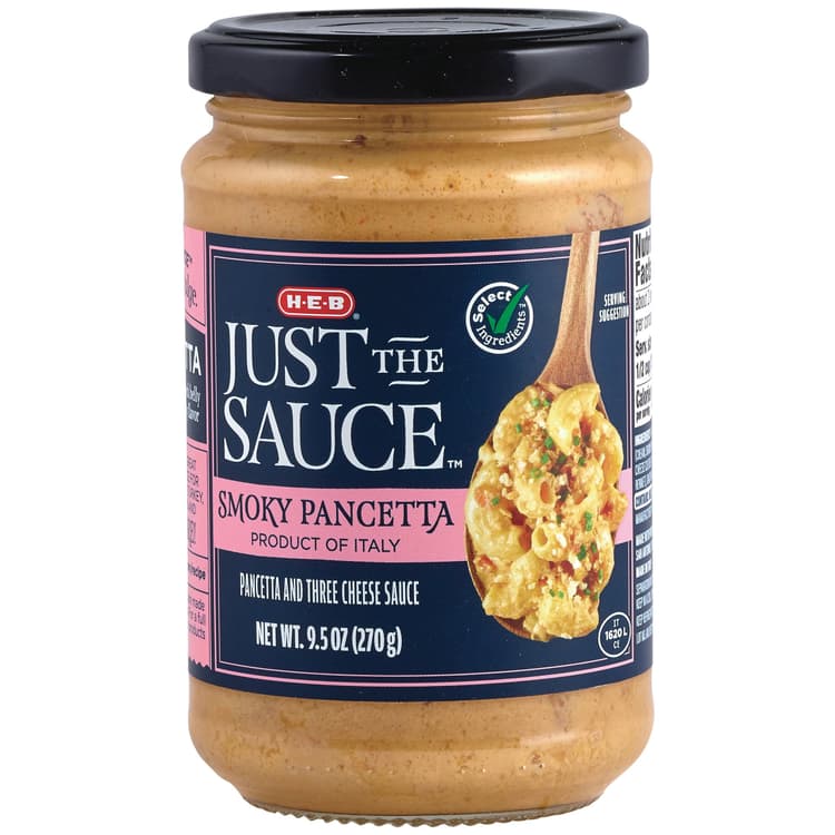 H-E-B Just The Sauce - Smoky Pancetta