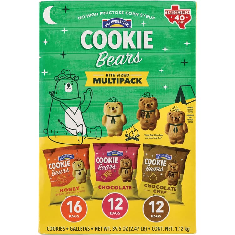 Hill Country Fare Cookie Bears Variety