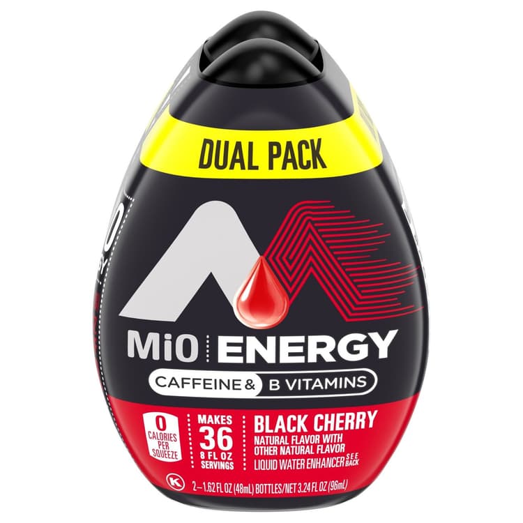 Mio Black Cherry Liquid Water Enhancer Bottles
