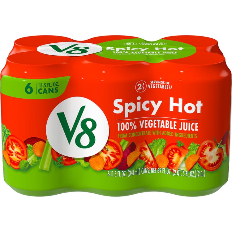 V8 Spicy Hot Vegetable Juice
