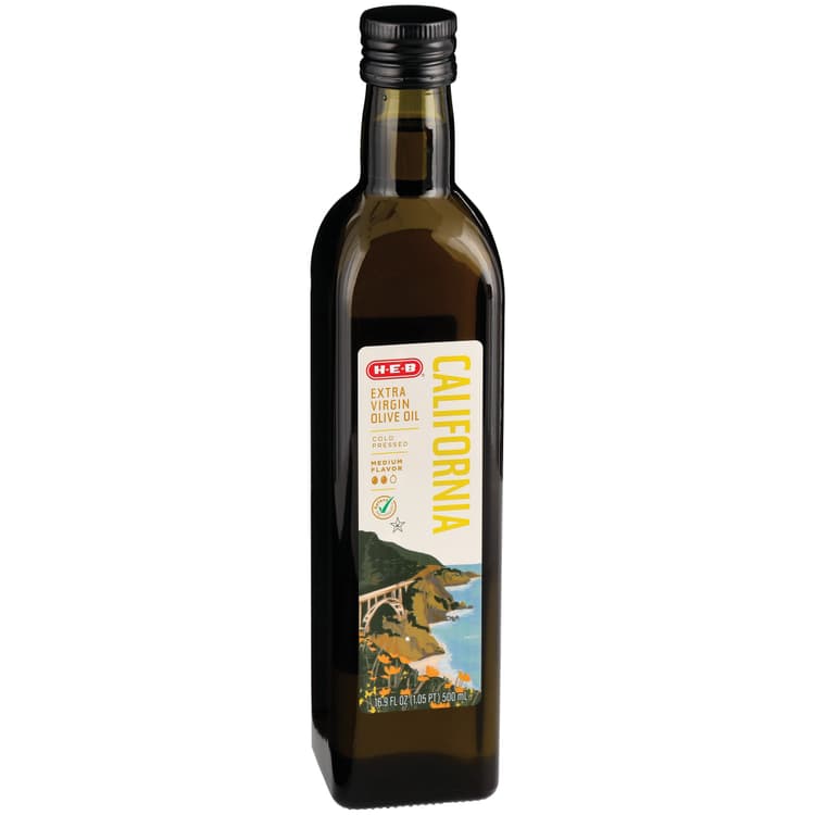 H-E-B California Cold Pressed Extra Virgin Olive Oil
