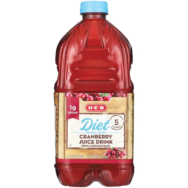 H-E-B Diet Cranberry Juice Cocktail