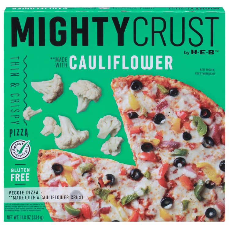 Mightycrust By H-E-B  Pizza - Veggie
