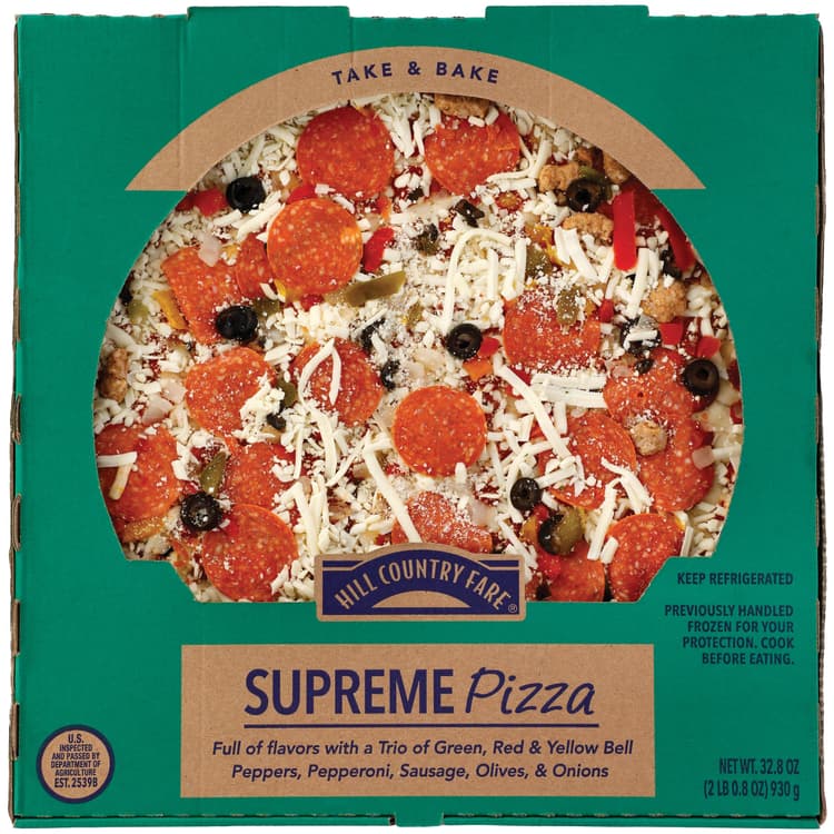 Hill Country Fare Supreme Pizza