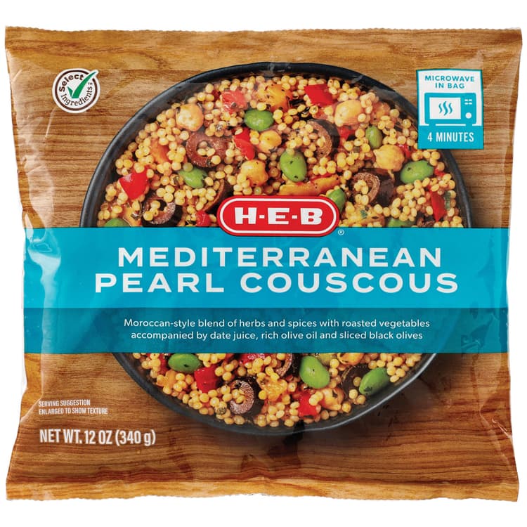 H-E-B  Mediterranean Pearl Couscous