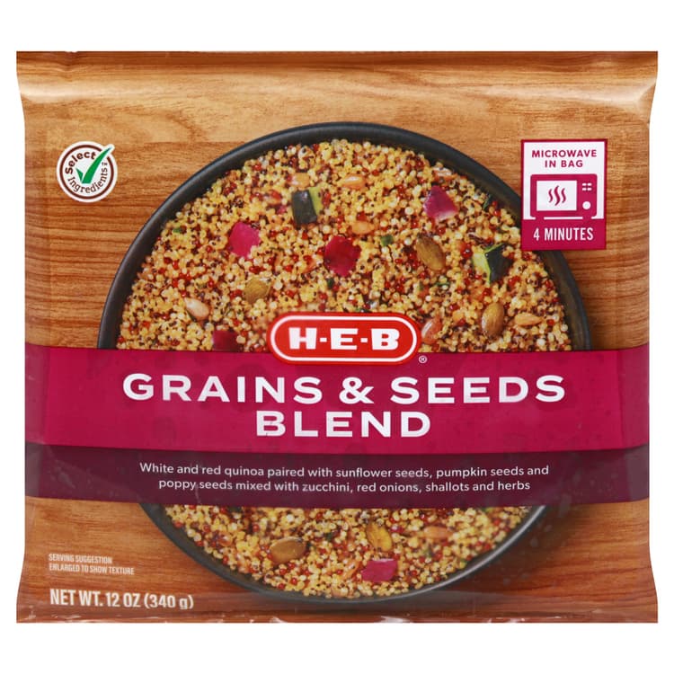 H-E-B  Grains & Seeds Blend