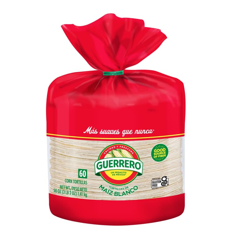 Guerrero White Corn Tortillas