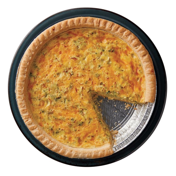 Meal Simple By H-E-B Broccoli Cheddar Quiche - Large