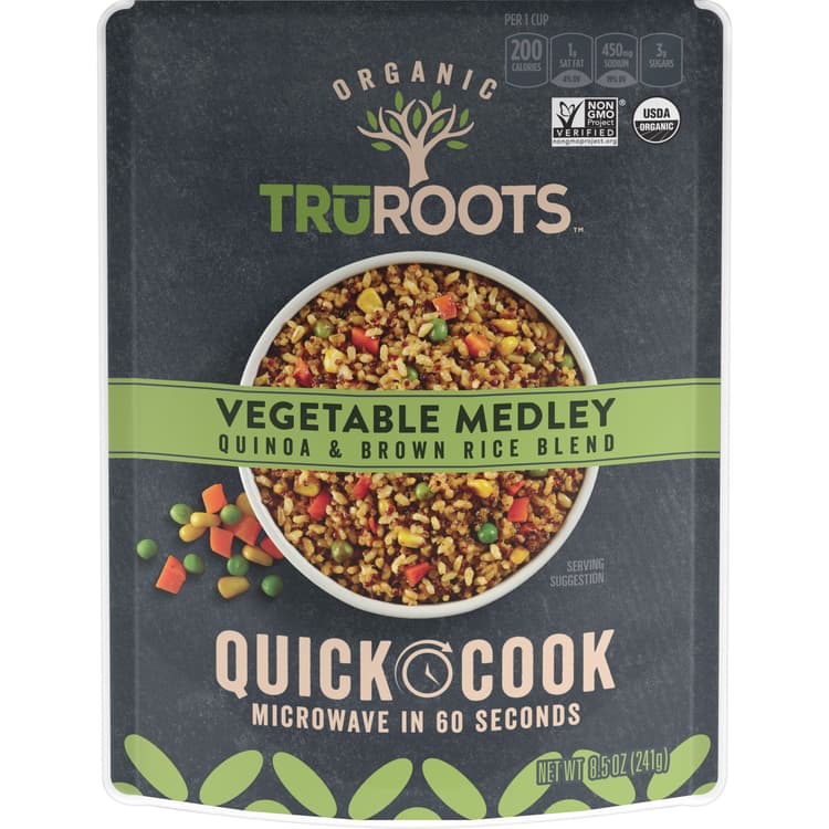 Truroots Vegetable Medley Quinoa & Brown Rice Blend