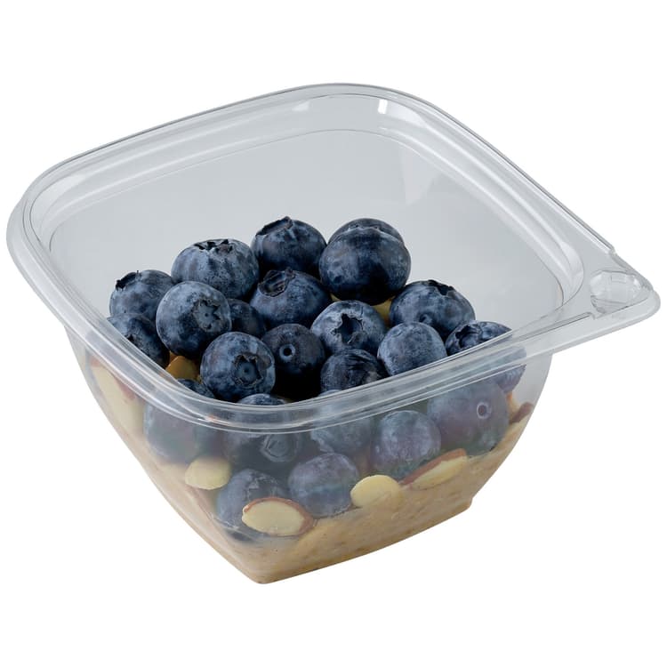 Meal Simple By H-E-B Overnight Oats - Blueberry & Almonds (Sold Cold