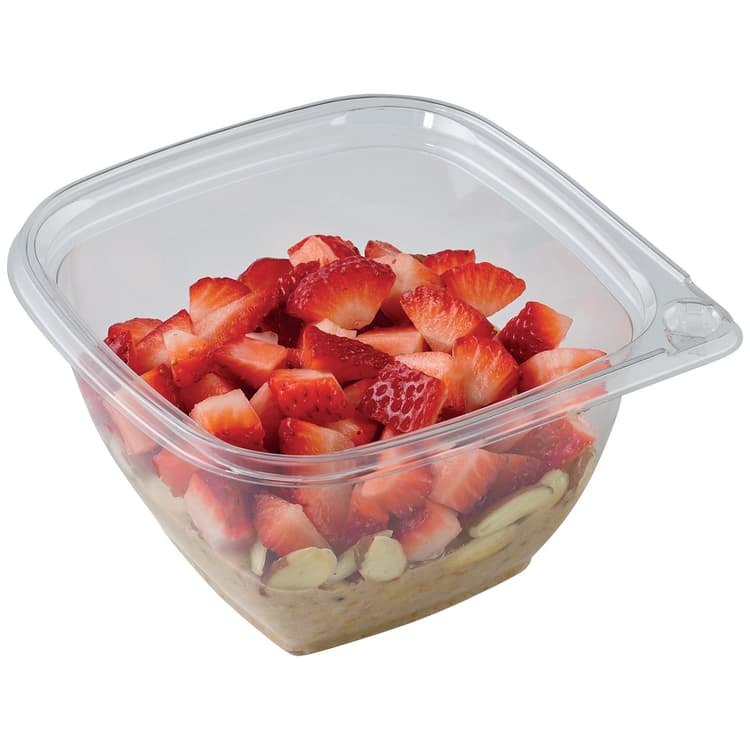 Meal Simple By H-E-B Overnight Oats - Strawberry & Almonds (Sold Cold
