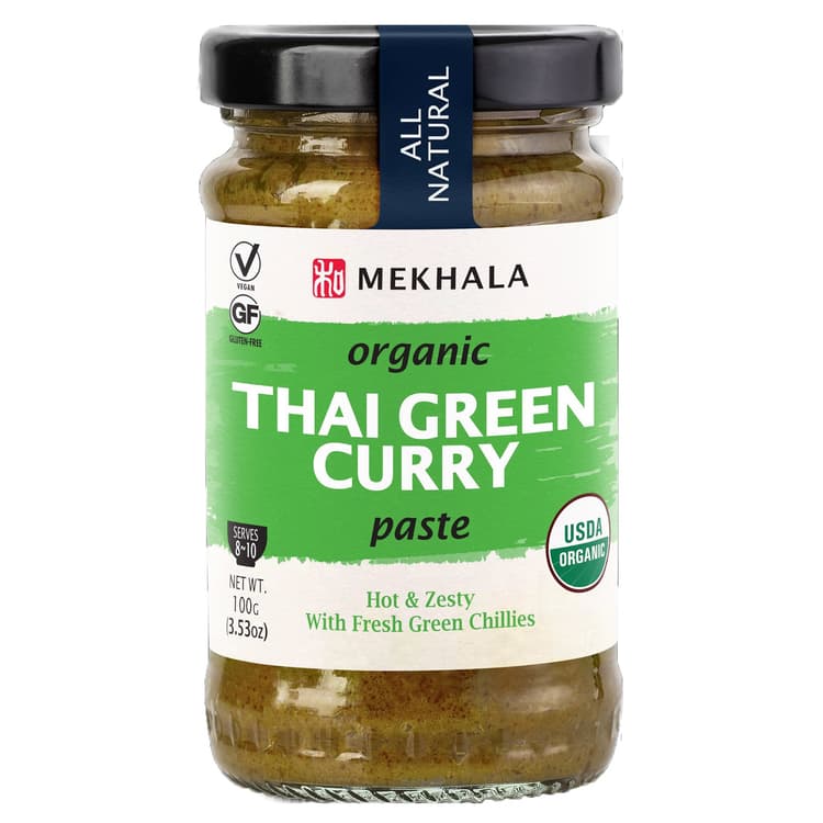 Mekhala Organic Green Curry Paste