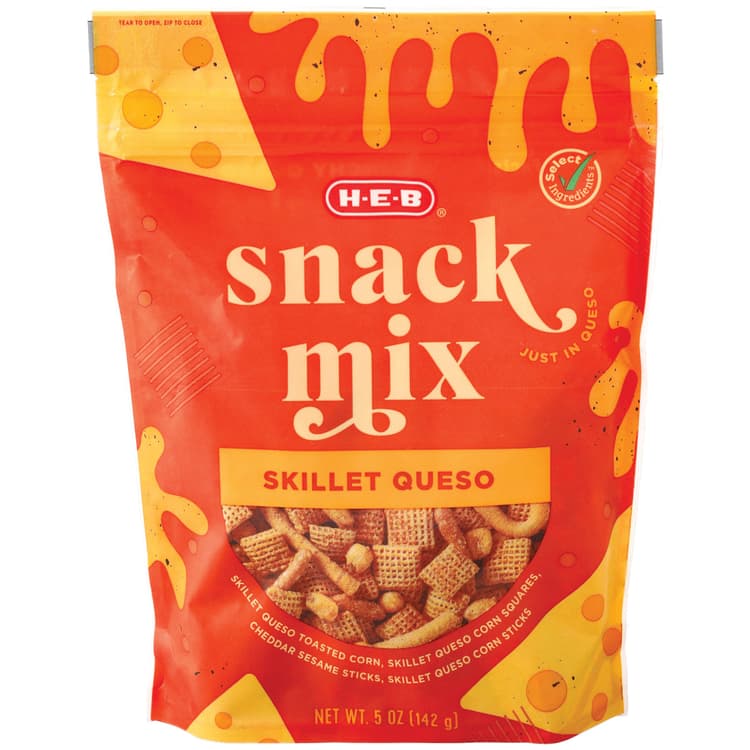 H-E-B Skillet Queso Snack Mix