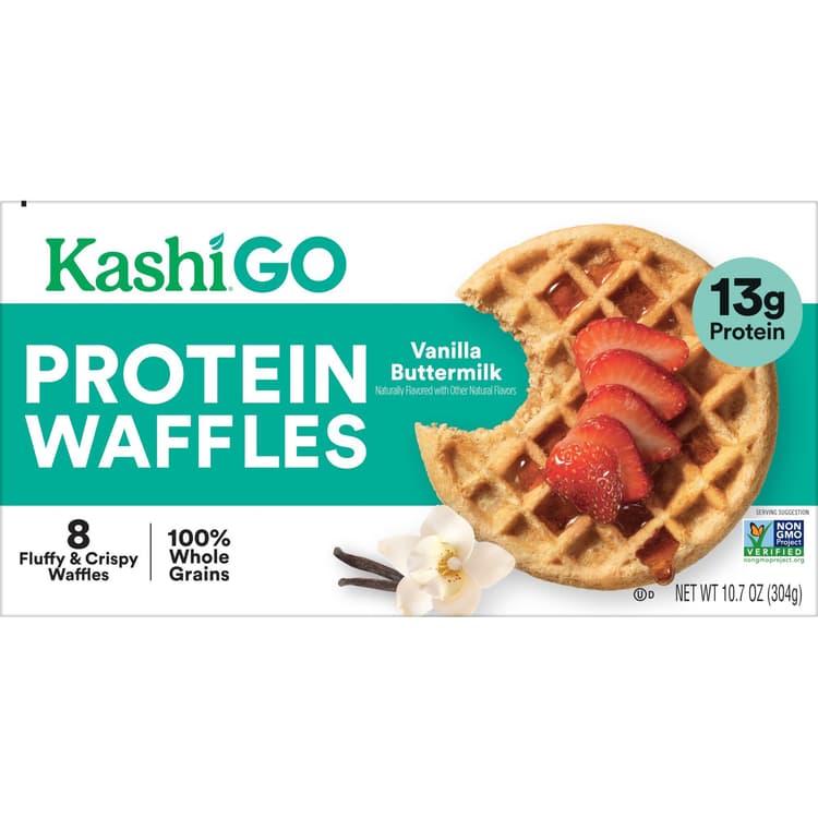 Kashi Go Protein  Waffles - Vanilla Buttermilk