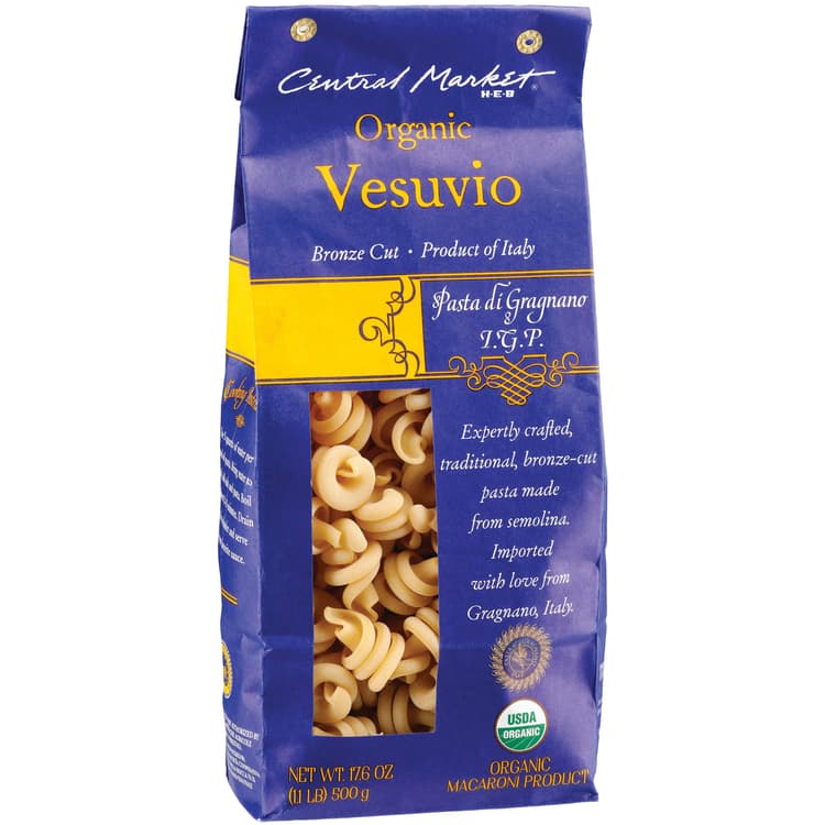 Central Market Organic Vesuvio Bronze Cut Pasta